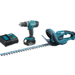 Makita DLX2113S Kombo-kit akku skruemaskine / hækkeklipper LXT 18V 3,0 Ah