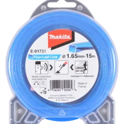 Makita E-01731 four-leaf nylontråd 1,65-15 m blå