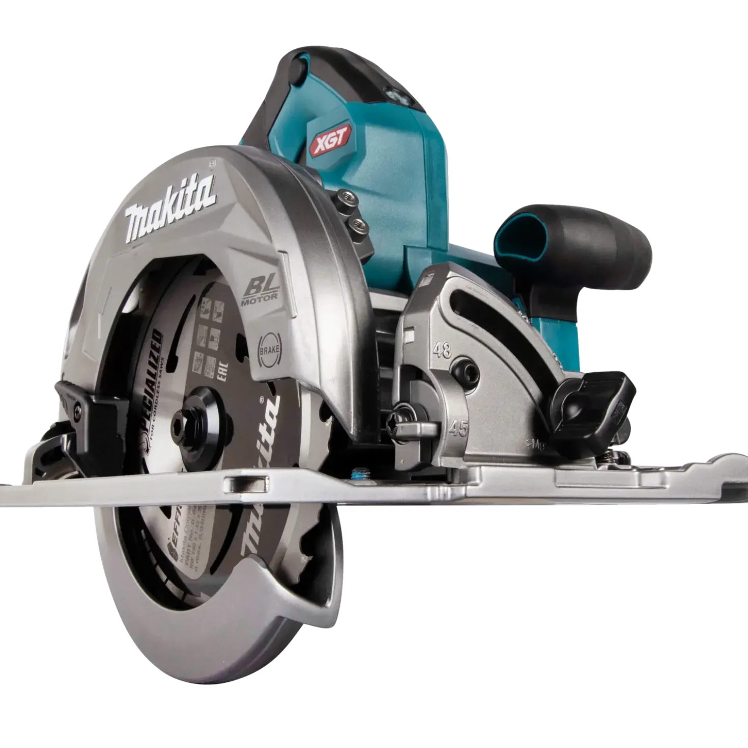 Makita HS004GM201 rundsav 185/190 XGT 40V inkl. 2 batterier og lader