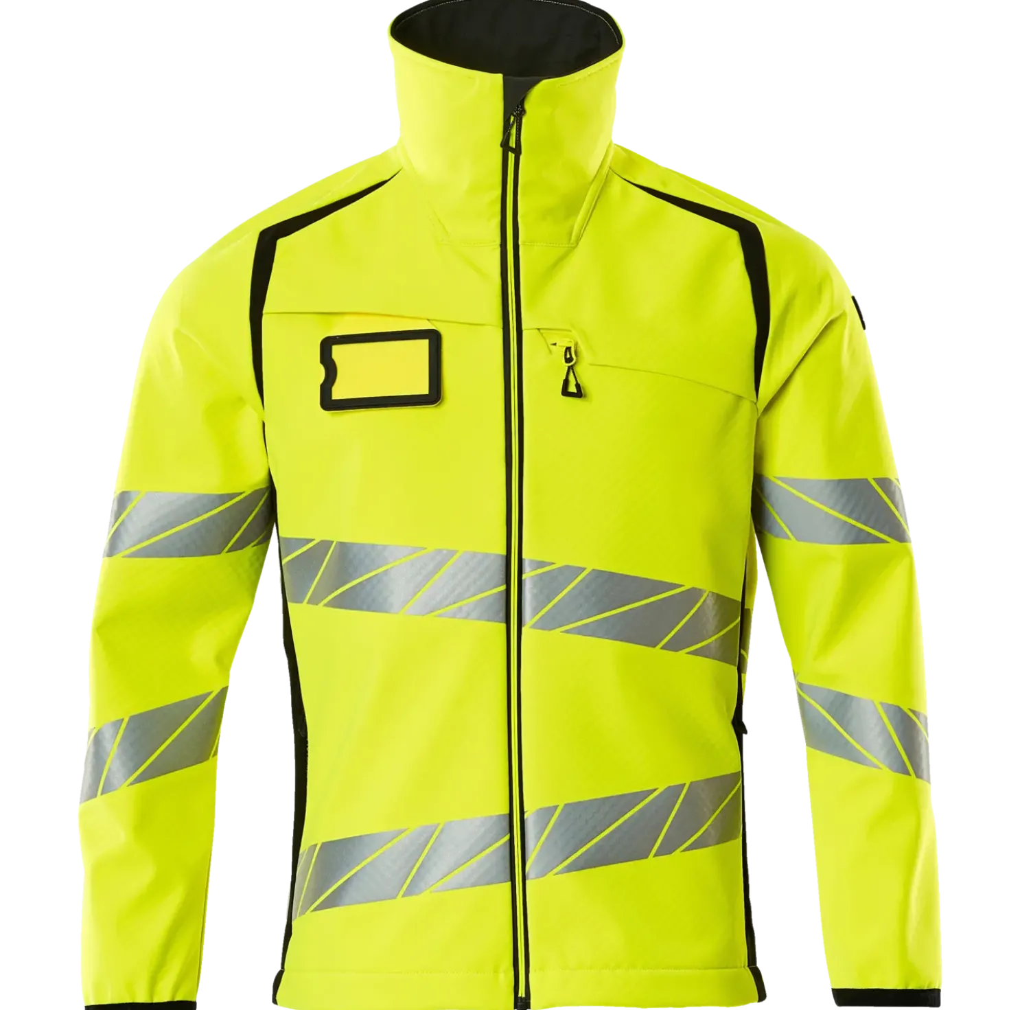 Mascot Accelerate Safe softshell jakke hi-vis gul/sort str. L