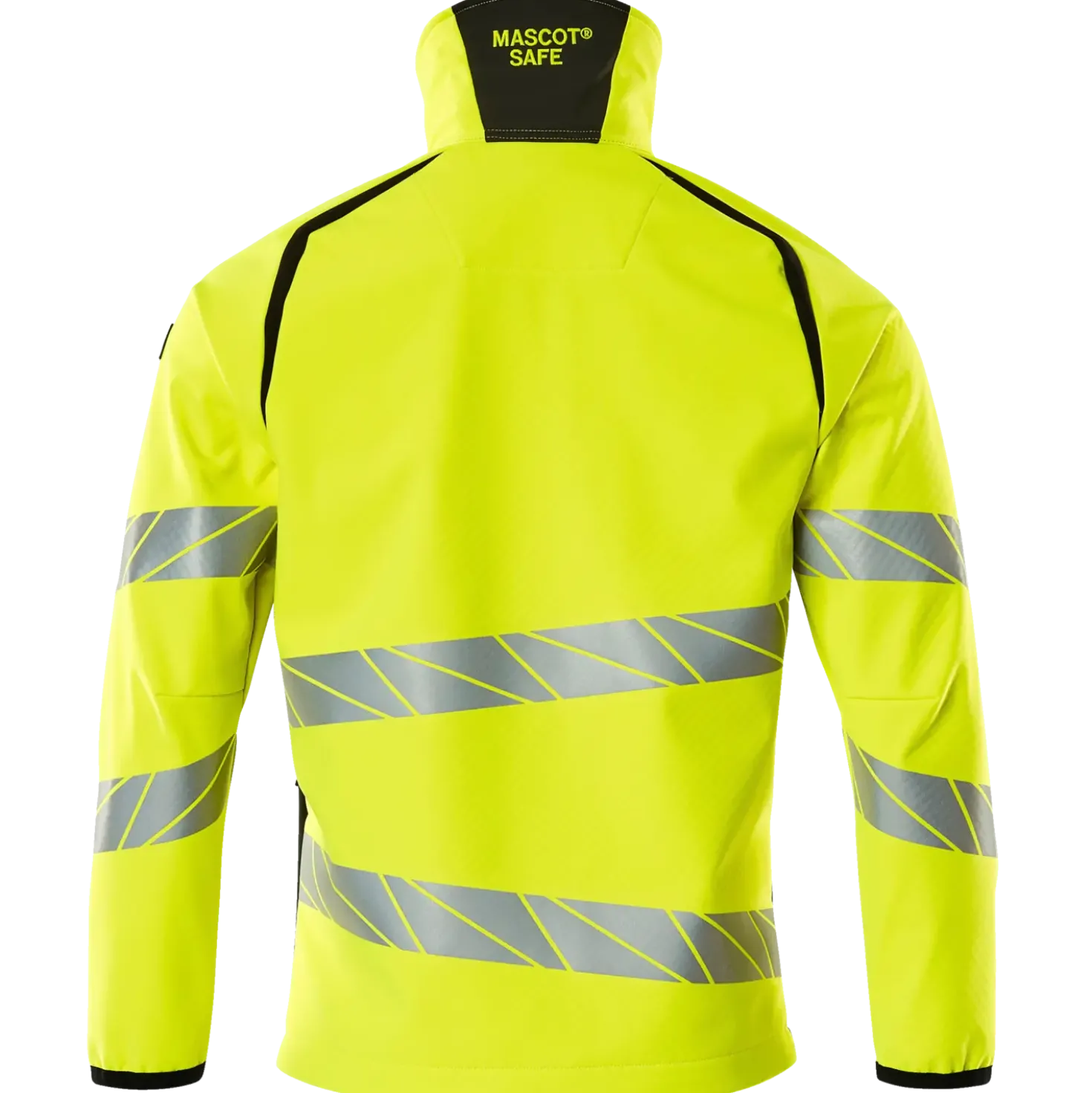 Mascot Accelerate Safe softshell jakke hi-vis gul/sort str. L