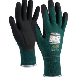 Maxiflex CUT 34-8743 arbejdshandske CE 11 grøn/sort