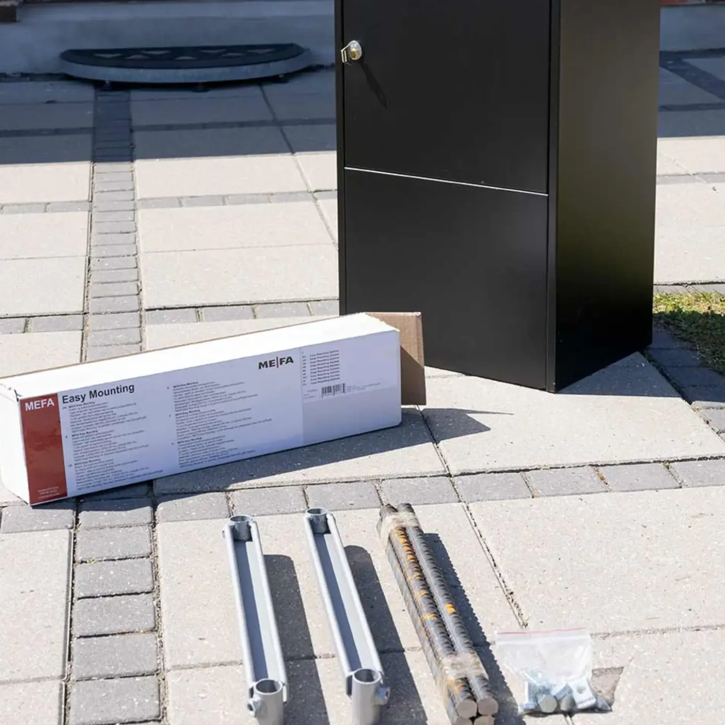 ME|FA monteringssystem Easy Mounting til pakkepostkasser