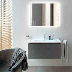 Mikelo CL34 LED spejl m/lys bag 70X90CM