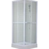 Mikelo venedig brusekabine 80x200x80 cm hvid
