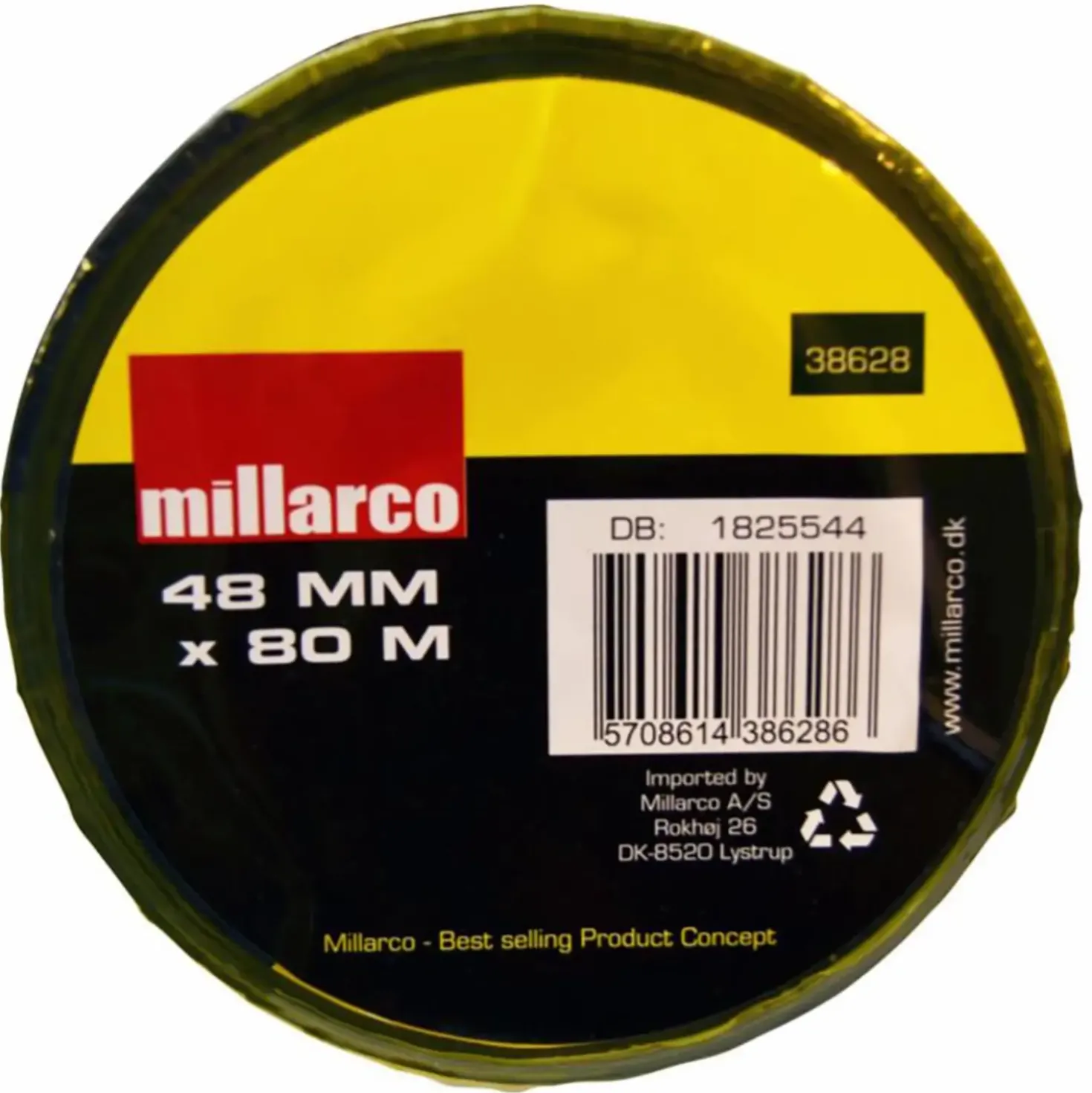 Millarco afspærringsbånd 50 mm x 80 m