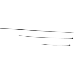 Millarco kabelstrips ass. 300 stk sort