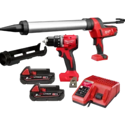 Milwaukee M18 BPP2T-202 Powerpack elværktøjssæt
