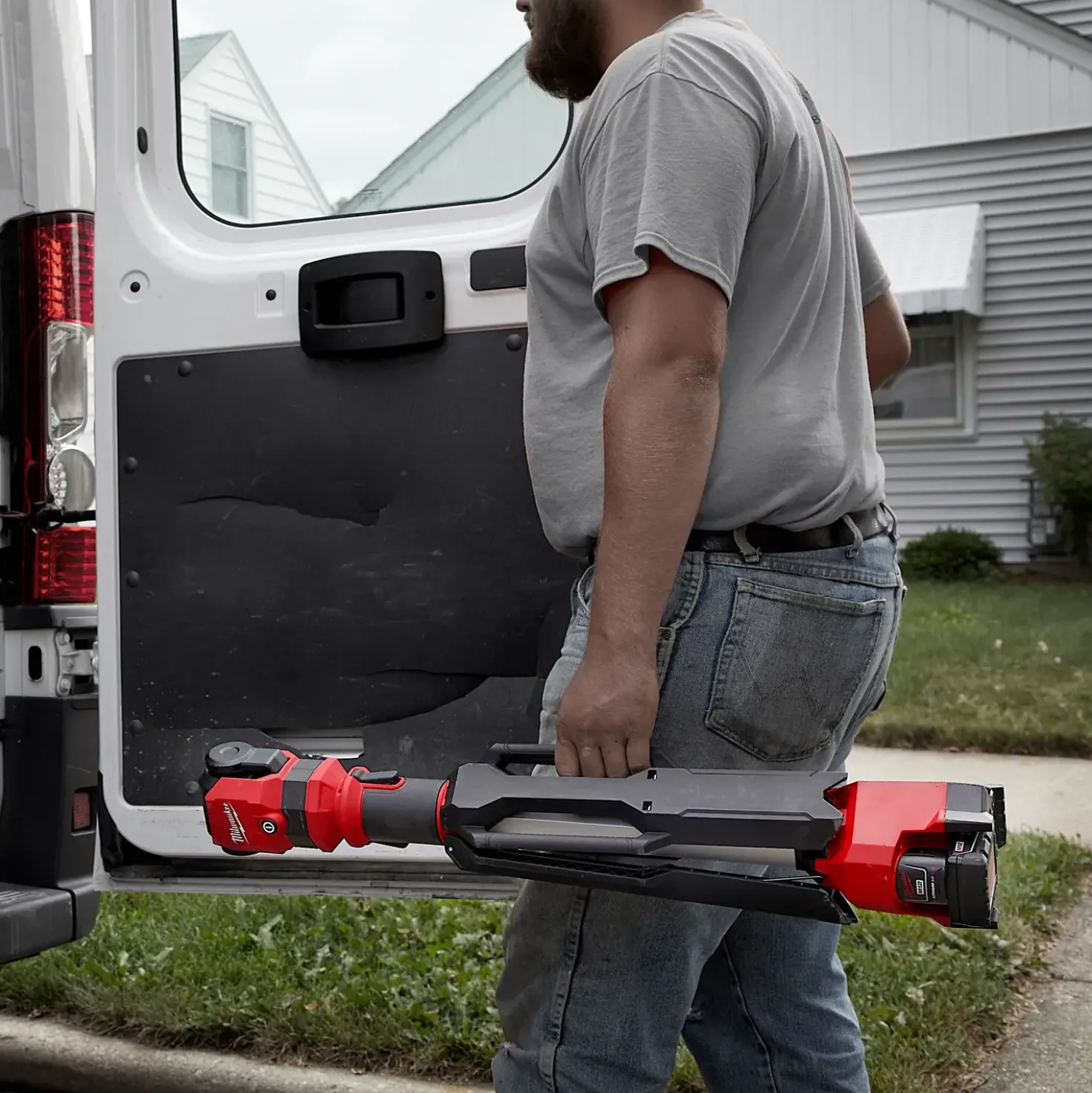 Milwaukee M12™ SAL-0 arbejdslampe m/stativ solo