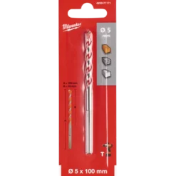 Milwaukee premium murbor med karbidspids 5x100 mm