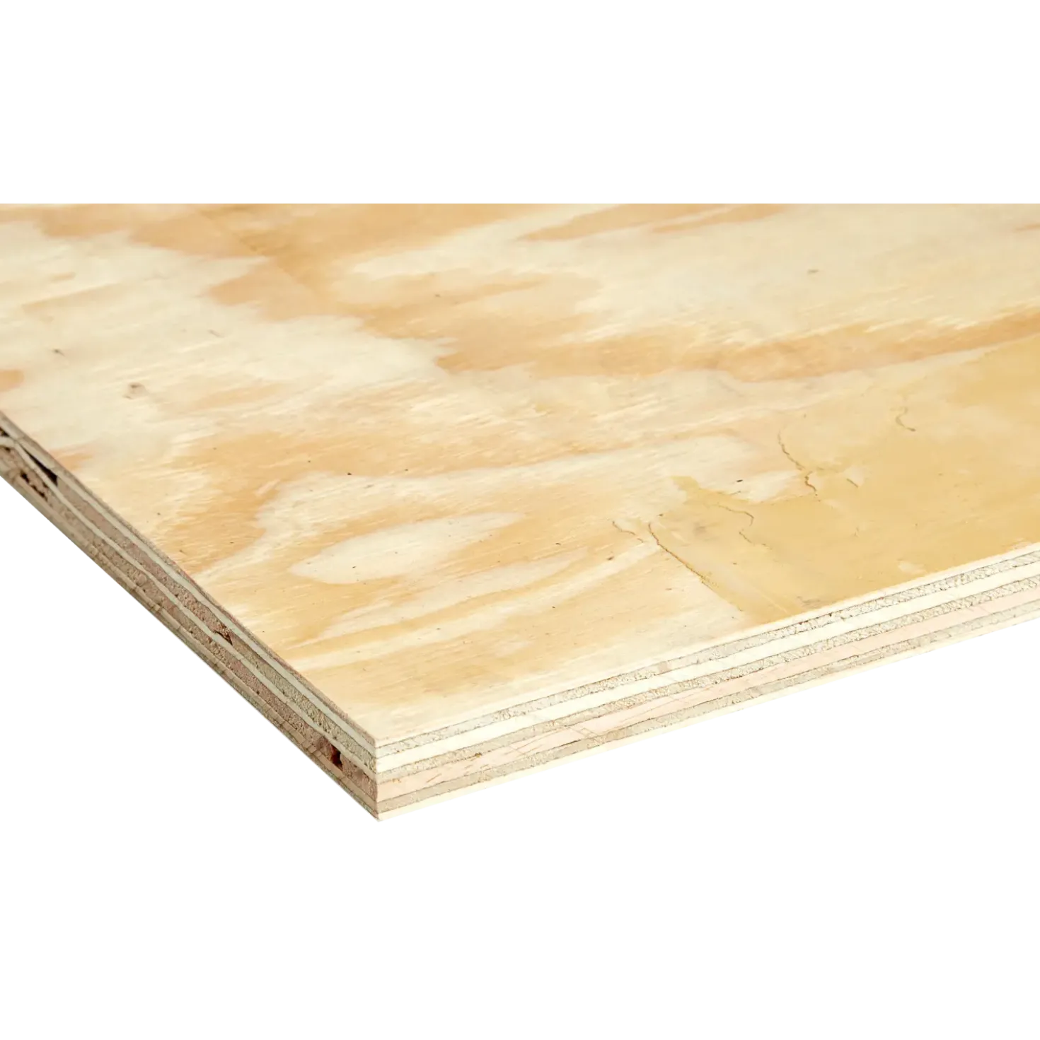 15 mm krydsfiner t/pålagt pap, 122x244 cm