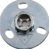 Montage grundflange 1/2"xØ70 mm galv