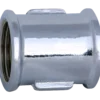 Muffe 1/2" krom