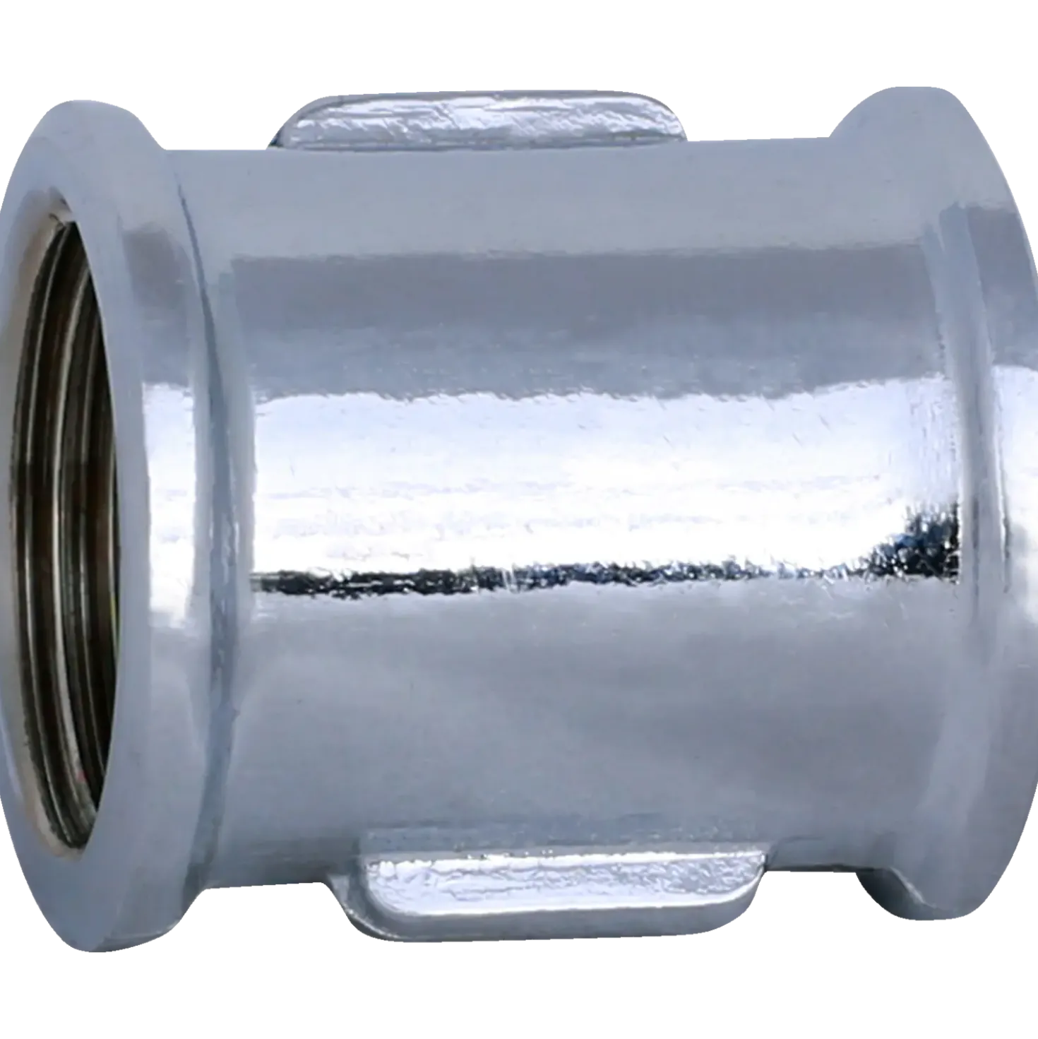 Muffe 1/2" krom