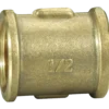 Muffe 1/2" messing