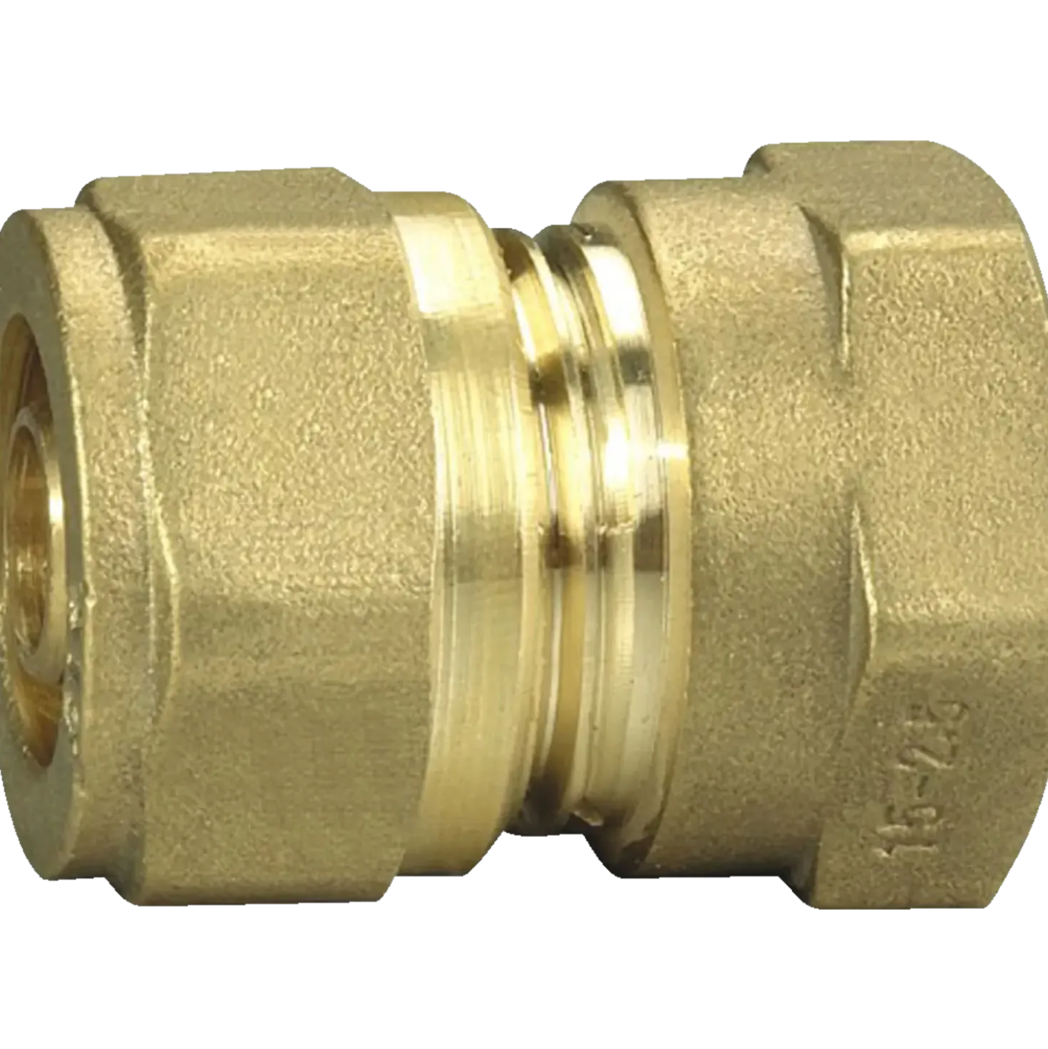 Muffe t/pexrør 3/4"x15 mm