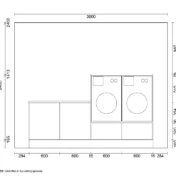 Multi-Living Monaco bryggers 2432 mm
