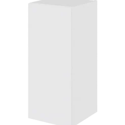 Multi-Living overskab 30 cm hvid folie m/2 hylder