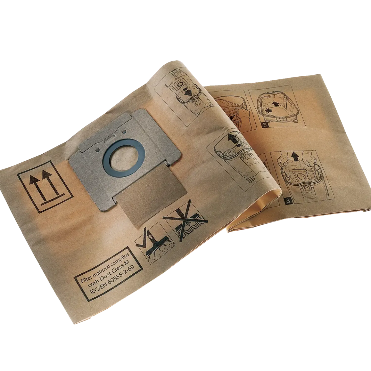 Nilfisk Alto Attix 5 filterposer 5 stk