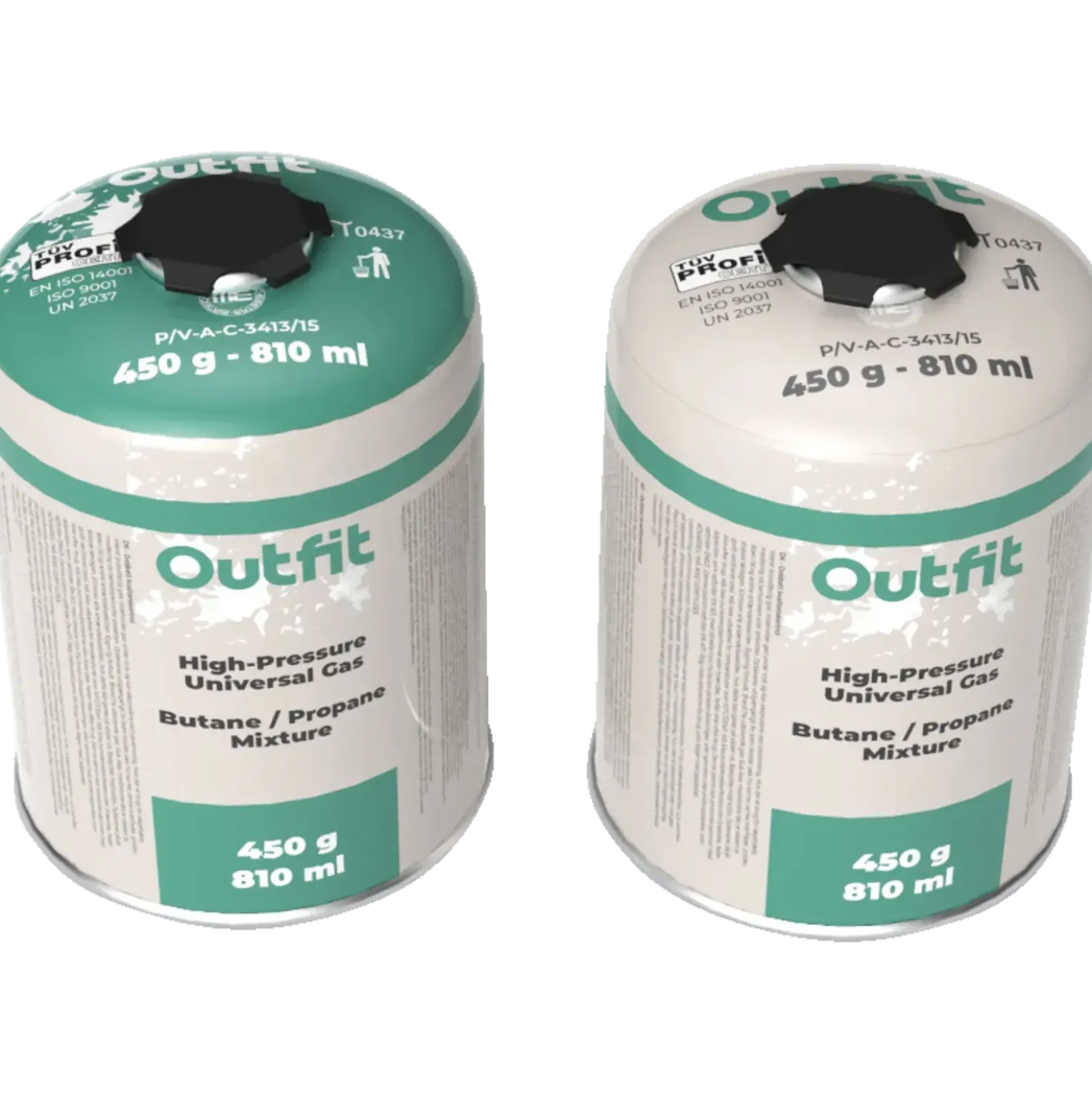 Outfit gasdåse 450 gram