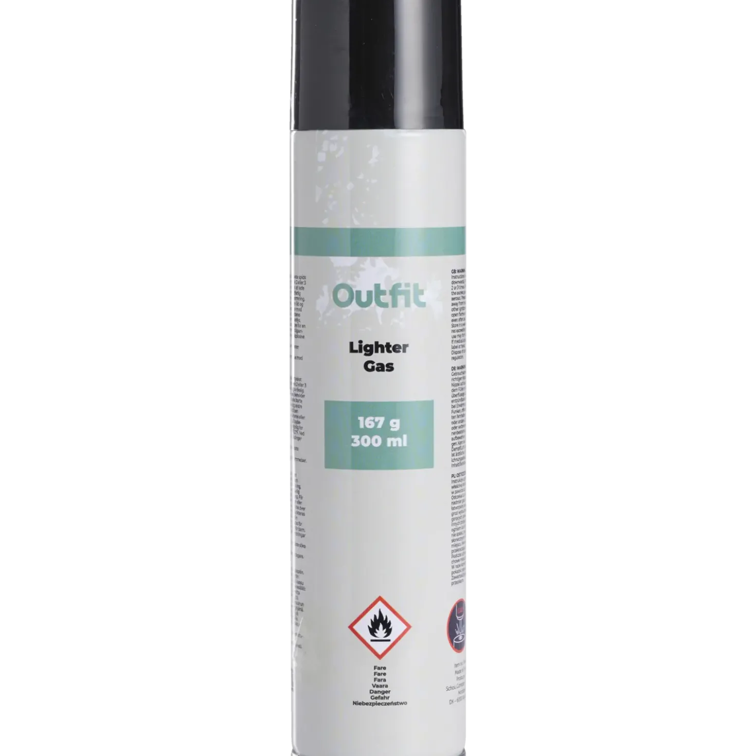 Outfit lightergas 300 ml