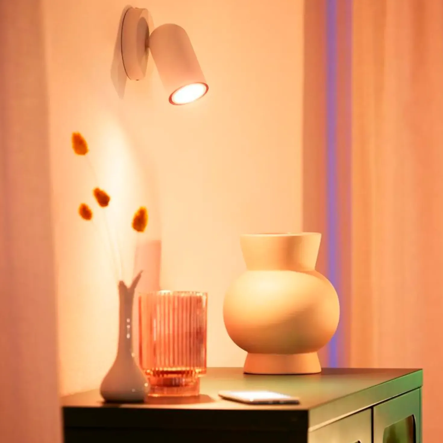 Philips Smart WiZ white LED pære GU10 4,8W spot