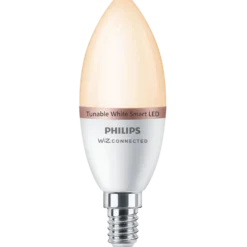Philips Smart WiZ white LED pære E14 4,6W kerte mat