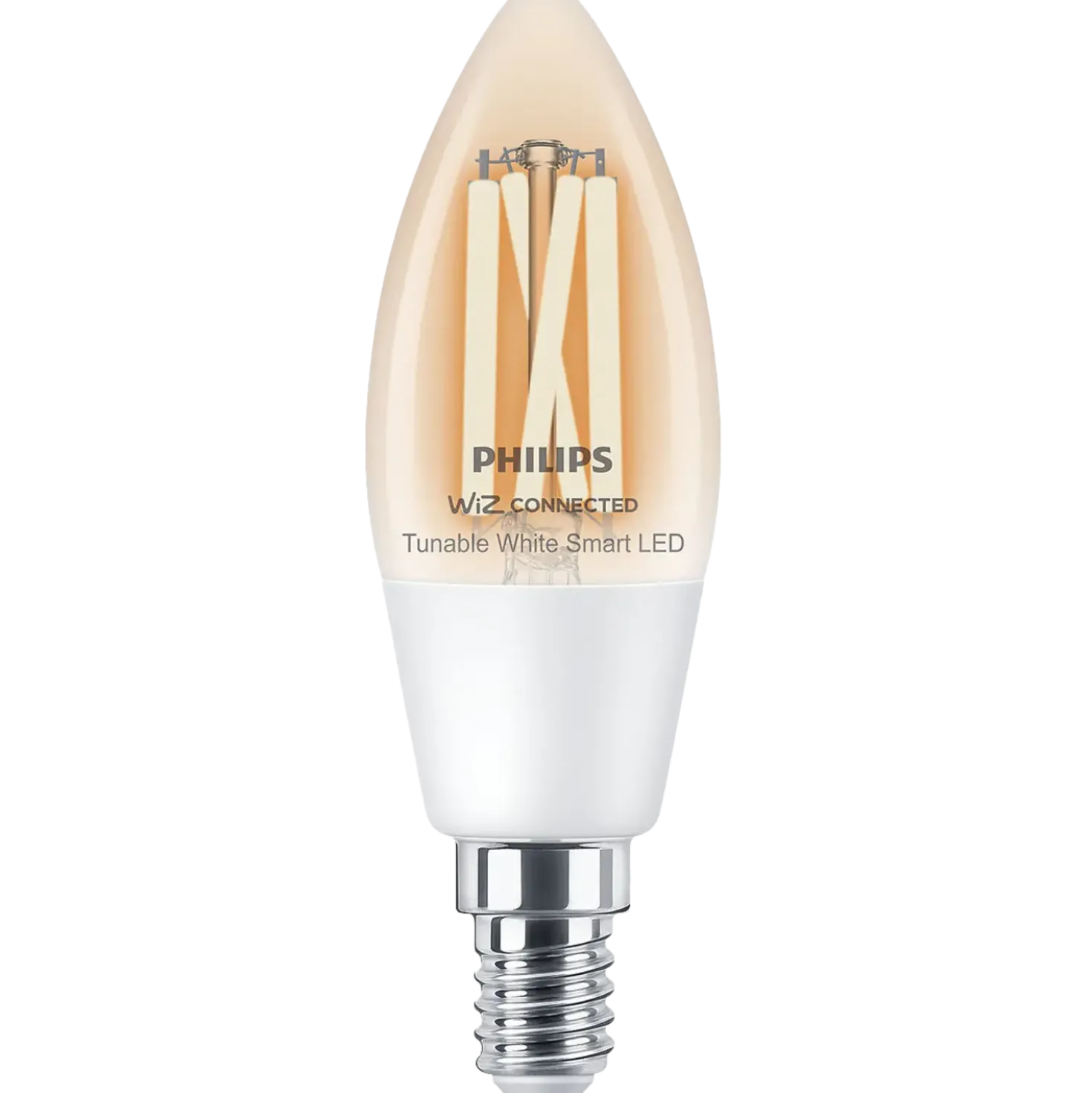 Philips Smart WiZ white LED pære E14 4,9W kerte klar