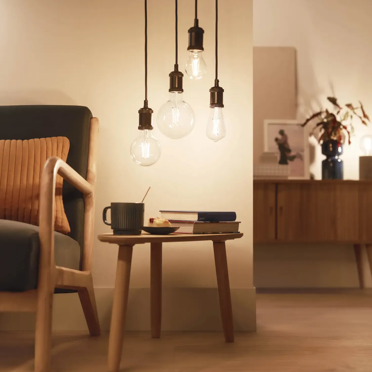 Philips Smart WiZ white LED pære E27 6,7W edison