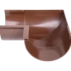 Plastmo indvendig gering nr. 12, 90° brun