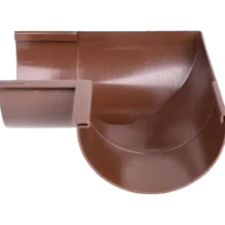 Plastmo indvendig gering nr. 12, 90° brun