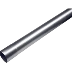 Plastmo nedløbsrør 90 mm x 3m zink