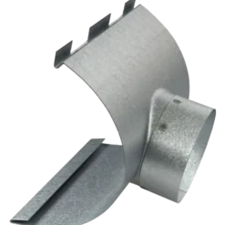 Plastmo tudstykke nr. 12, 75 mm aluzink