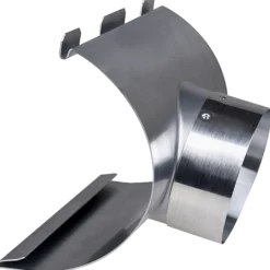 Plastmo tudstykke nr. 12, 75 mm zink