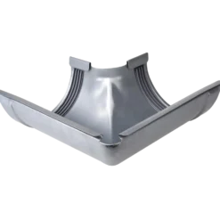 Plastmo udvendig gering m/gummi nr. 11, 90° aluzink
