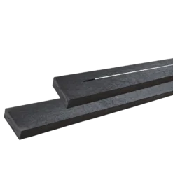 PLUS Alpha bord/bænkesæt 118 cm RePlast Sort