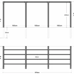 PLUS Arcade pergola model 4