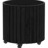 PLUS Circle plantekasse Sort Ø55/55 cm