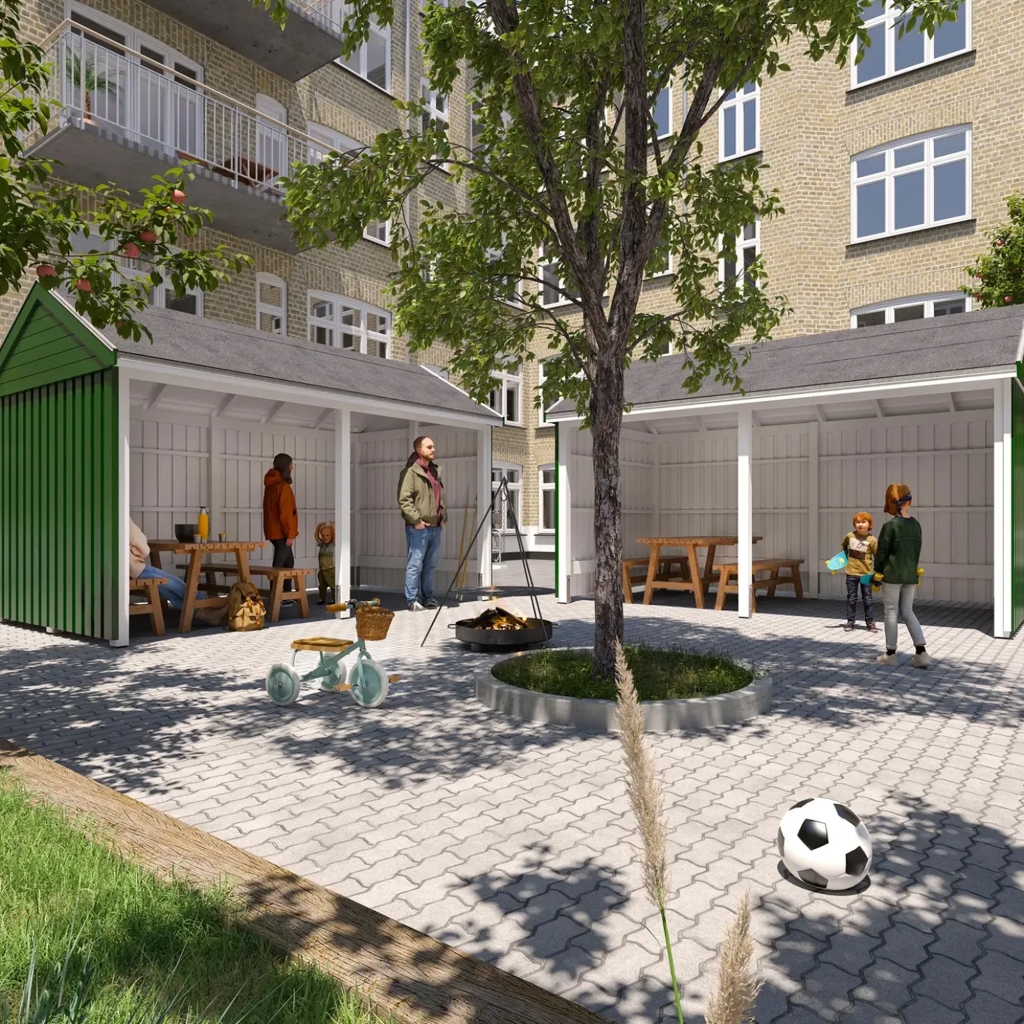 Plus Classic Multi Havehus 10 m² 2 moduler åben