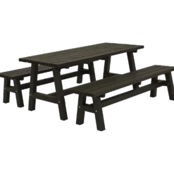 Plus Country plankesæt 177 cm sort