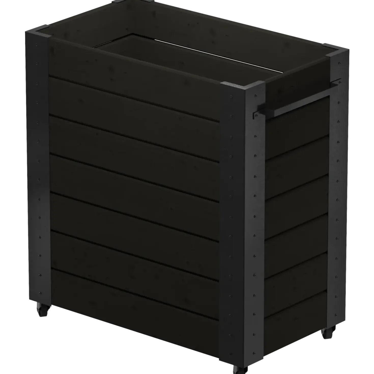 Plus Cubic Blomsterkasse m/hjul 87x95 cm