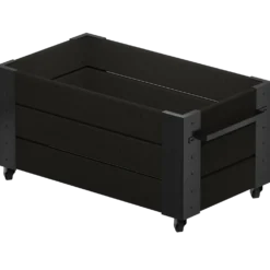 Plus Cubic Blomsterkasse m/hjul 87x45 cm