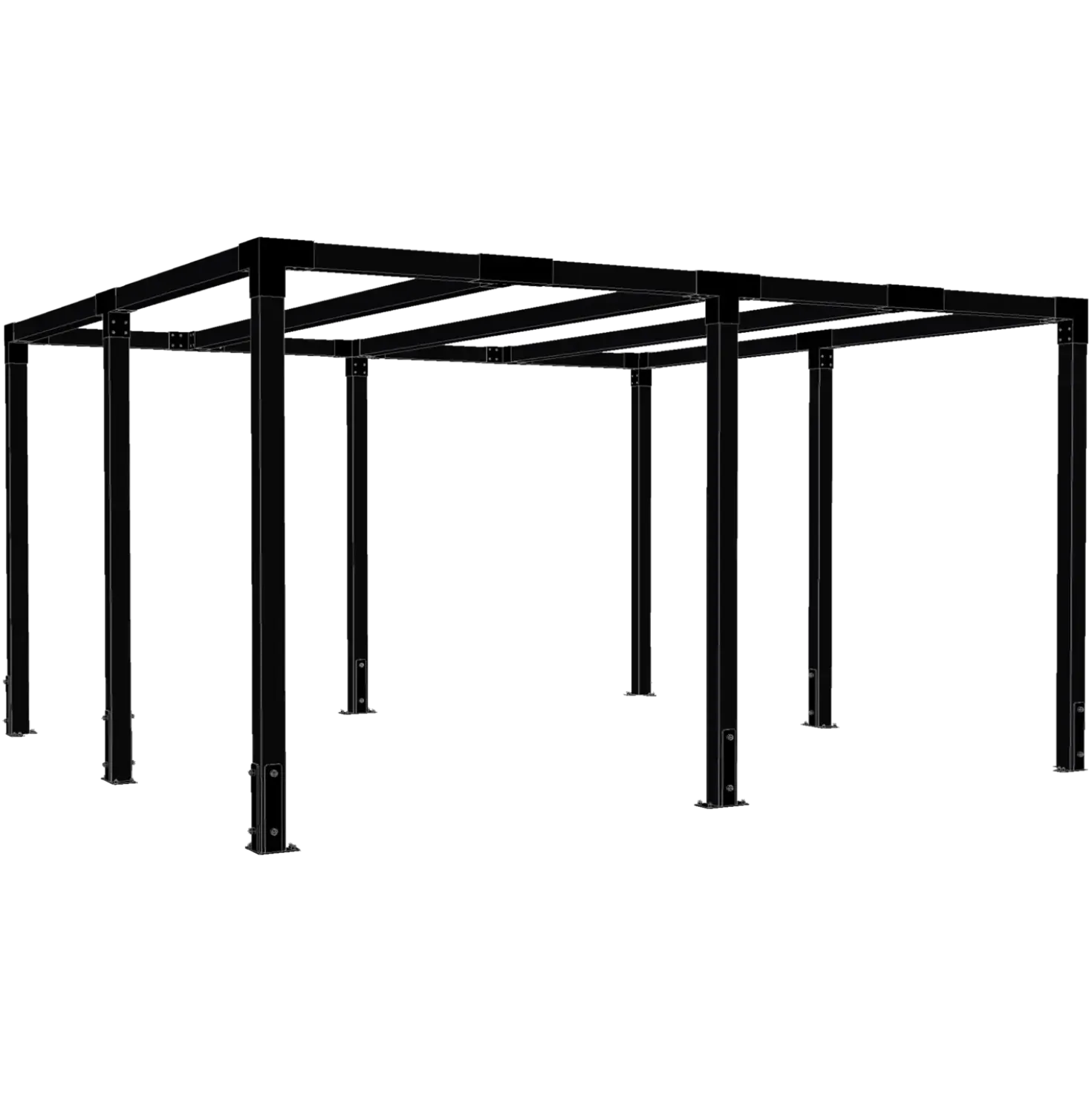 Plus cubic pergola sort