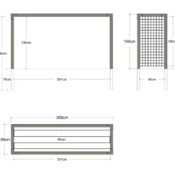 Plus cubic tørrestativ sort
