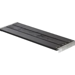 Plus Cubi/PIPE bænk inkl. beslag sort 120 cm