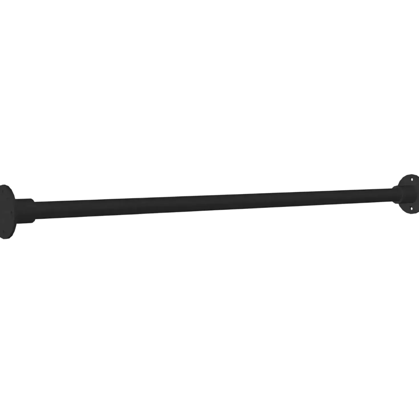 PLUS Fitness stang Sort 90 cm