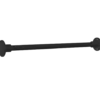 PLUS Fitness stang Sort 63,5 cm