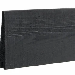 PLUS Klink Profilhegn m/glas 174×163 cm Sort
