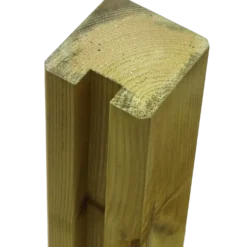 PLUS Krydsskåret Profilstolpe m/1 spor 9×9×188 cm