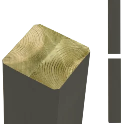 Plus Omlimet stolpe/drager 9x9x369 cm